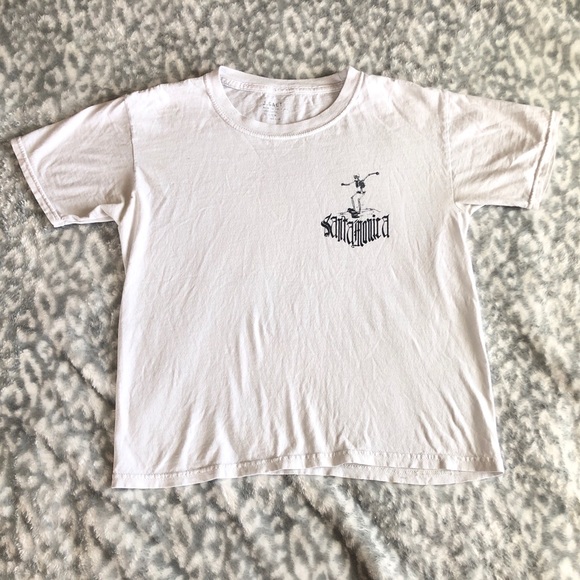 Brandy Melville Tops - BRANDY MELVILLE Santa Monica skeleton